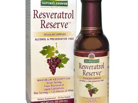 Nature s Answer, Resveratrol Reserve, 5 oz Hot on Sale