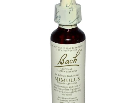 Bach Original Flower Essences, Mimulus Flower Essence, 0.7 oz, 20 ml Supply