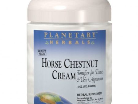 Planetary Herbals, Horse Chestnut Cream, 4 oz For Discount