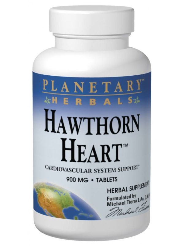 Planetary Herbals, Hawthorn Heart, 120 ct Hot on Sale