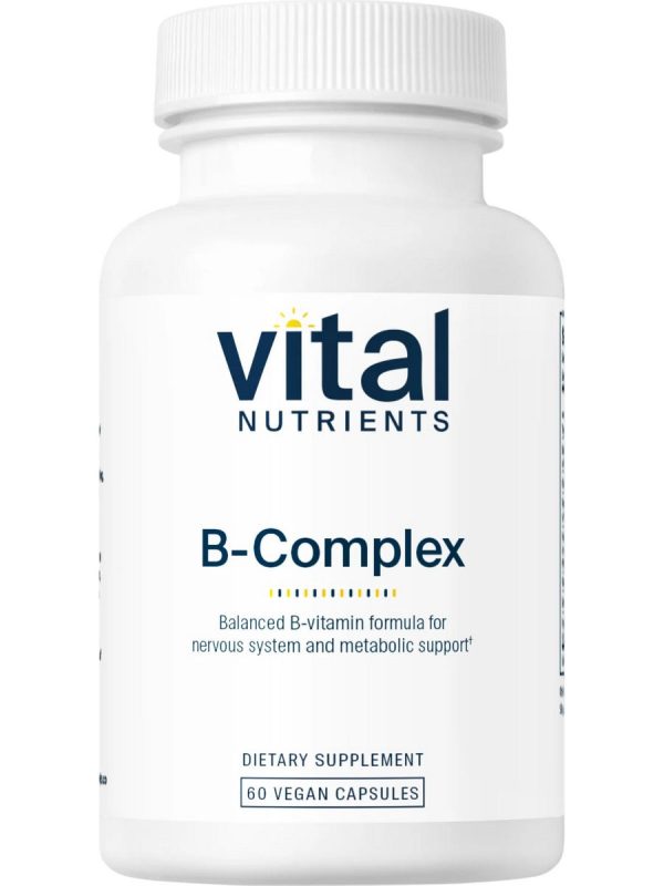 Vital Nutrients, B-Complex, 60 vegetarian capsules Cheap