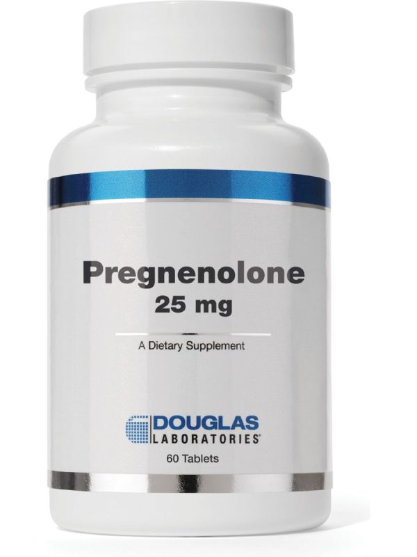 Douglas Labs, Pregnenolone, 25 mg, 60 tabs Online now