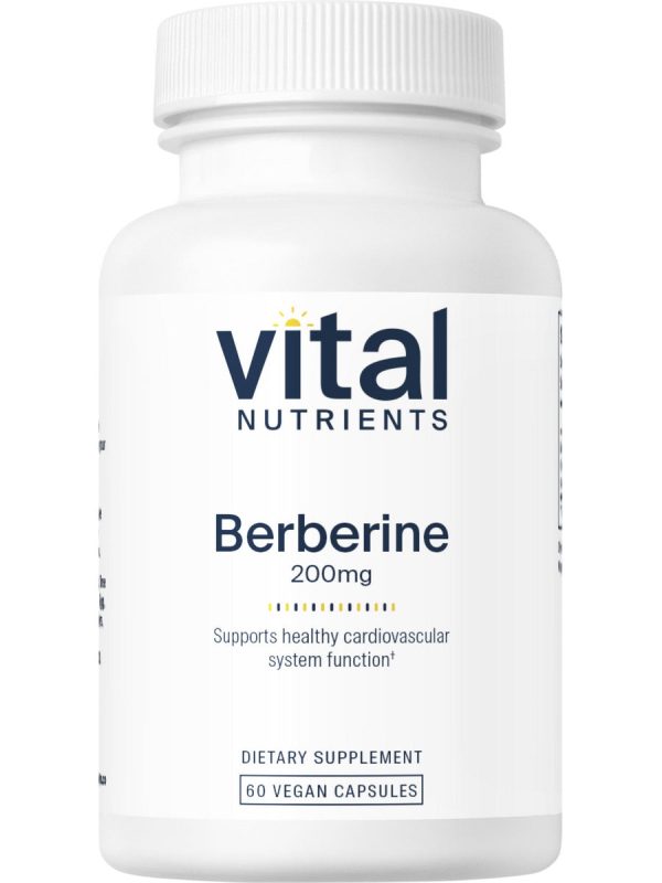 Vital Nutrients, Berberine 200mg, 60 vegetarian capsules Cheap