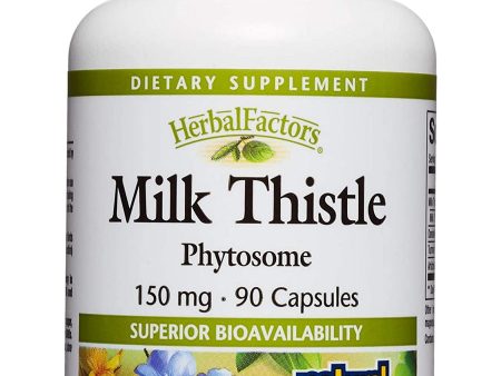 Natural Factors, Milk Thistle Phytosome 150 mg, 90 Capsules Cheap