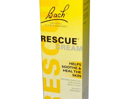 Bach Original Flower Essences, Rescue Remedy Cream, 1 oz, 30 gm Fashion