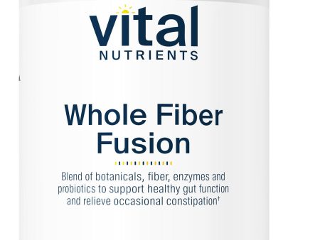 Vital Nutrients, Whole Fiber Fusion, 261 grams Supply