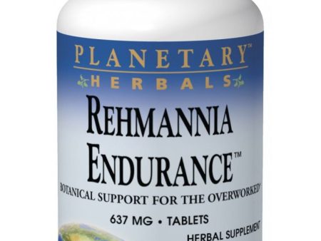 Planetary Herbals, Rehmannia Endurance, 150 ct For Sale