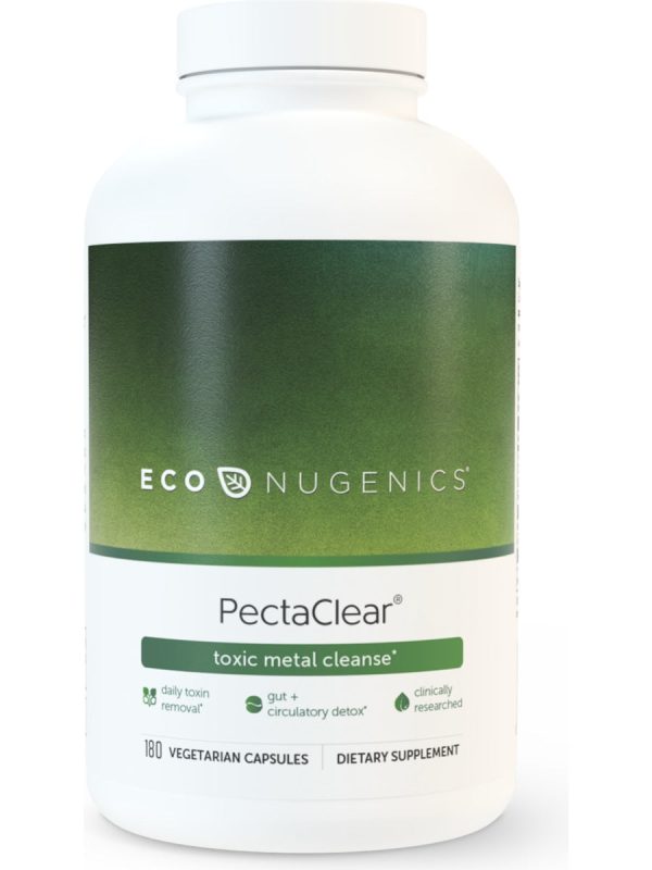 Econugenics, PectaClear Detox Formula, 180 vegicaps Hot on Sale