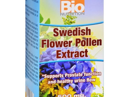 Bio Nutrition, Swedish Flower Pollen, 60 vegicaps Online Sale