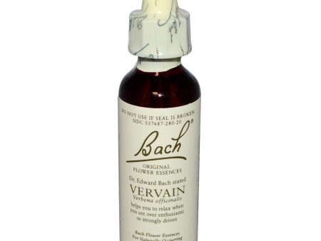 Bach Original Flower Essences, Vervain Flower Essence, 0.7 oz, 20 ml Fashion