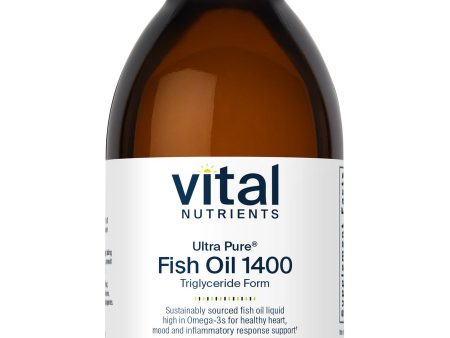 Vital Nutrients, Ultra Pure® Fish Oil 1400 Pharmaceutical Grade, 200 ml Hot on Sale