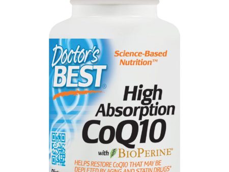 Doctor s Best, High Absorption CoQ10, 200 mg, 60 veggie softgels Supply