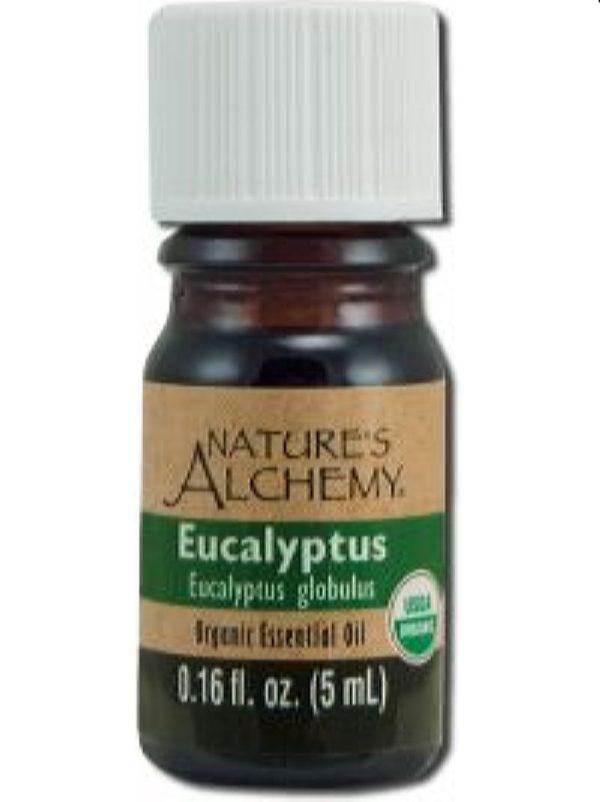 Nature s Alchemy, Eucalyptus Organic Essential Oil, 5 ml Hot on Sale