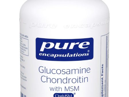 Pure Encapsulations, Glucosamine Chondroitin, w MSM, 120 vcaps Hot on Sale