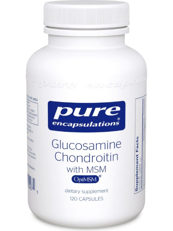 Pure Encapsulations, Glucosamine Chondroitin, w MSM, 120 vcaps Hot on Sale