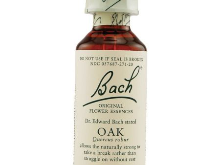 Bach Original Flower Essences, Oak Flower Essence, 0.7 oz, 20 ml For Discount