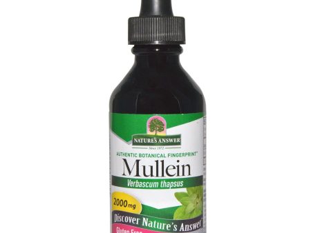 Nature s Answer, Mullein Leaves Extract, 2 oz Fashion