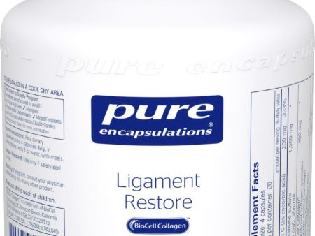 Pure Encapsulations, Ligament Restore, 240 vcaps Discount