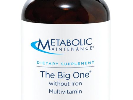 Metabolic Maintenance, The Big One® without iron, 90 capsules Fashion