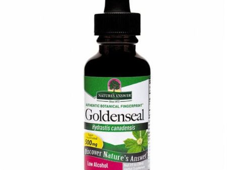 Nature s Answer, Goldenseal Root Extract Low Alcohol, 1 oz Online Sale