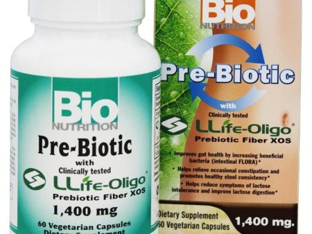 Bio Nutrition, Pre Biotic Fiber with Llife Oligo, 60 vegicaps For Sale