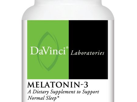 DaVinci Laboratories, Melatonin-3, 120 Capsules Sale