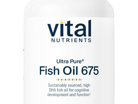 Vital Nutrients, Ultra Pure® Fish Oil 675 High Omega-3 DHA Pharmaceutical Grade, 90 softgels on Sale