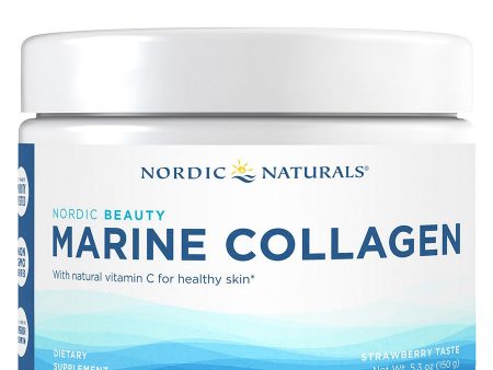 Nordic Naturals, Nordic Beauty Marine Collagen, Strawberry, 5.3 Ounces of Powder For Cheap