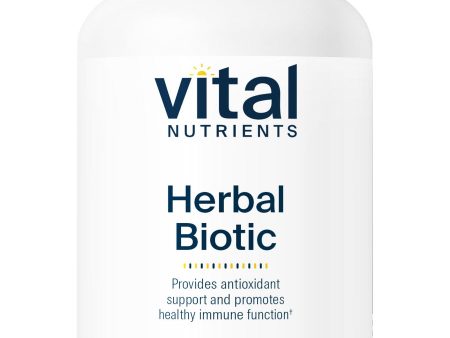 Vital Nutrients, Herbal Biotic, 120 vegetarian capsules Fashion