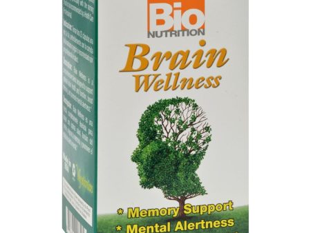 Bio Nutrition, Brain Wellness, 60 vegicaps Discount